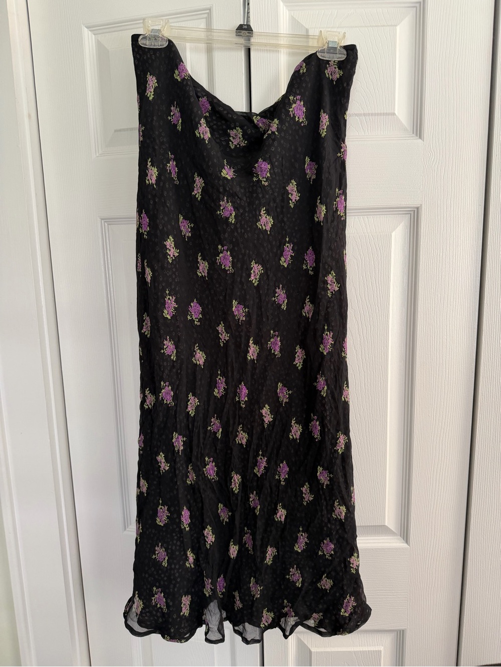 Vintage Alice Taylor Silk Maxi Skirt